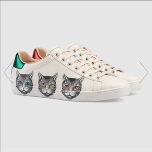 Gucci women’s ace sneakers with mystic cat size 36